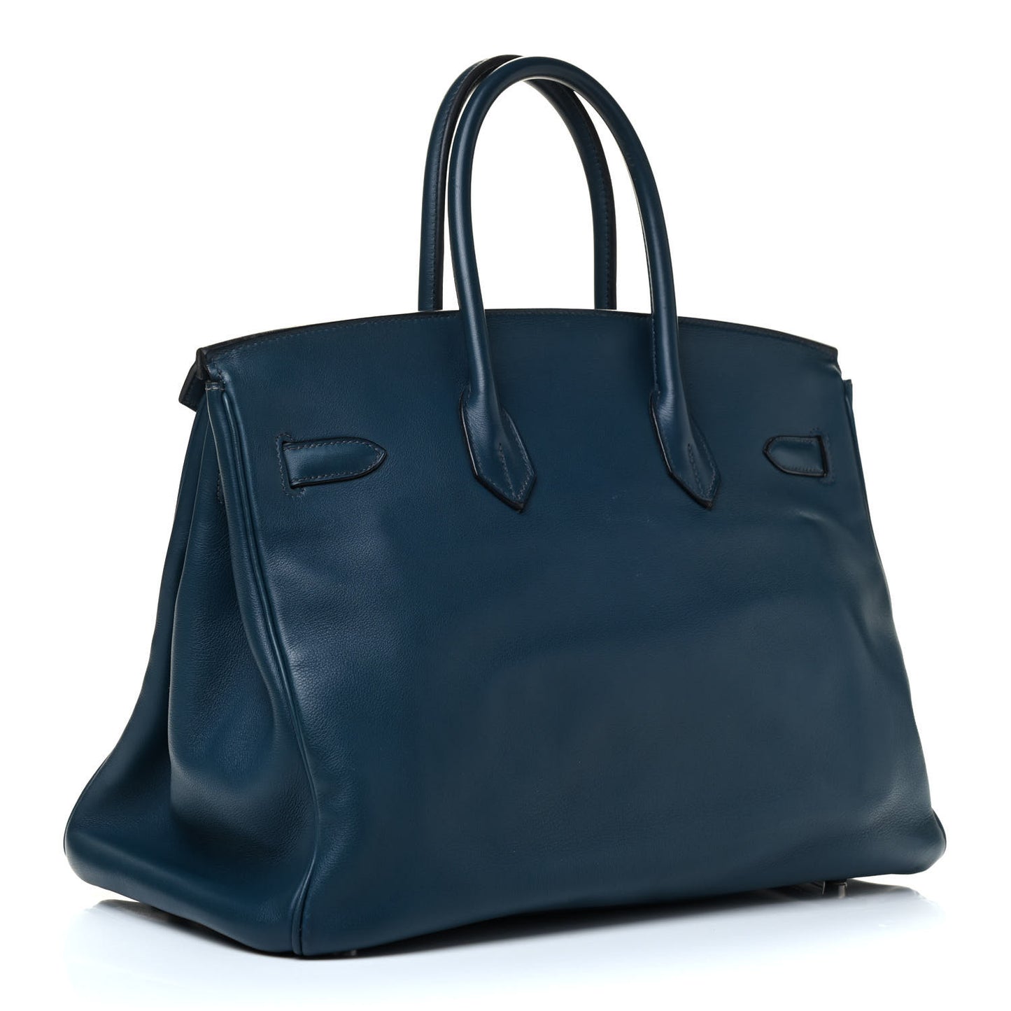Swift Birkin 35 Bleu De Prusse