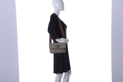 Gucci GG Supreme Monogram Neo Vintage Web Belt Bag Brown 2 of 22