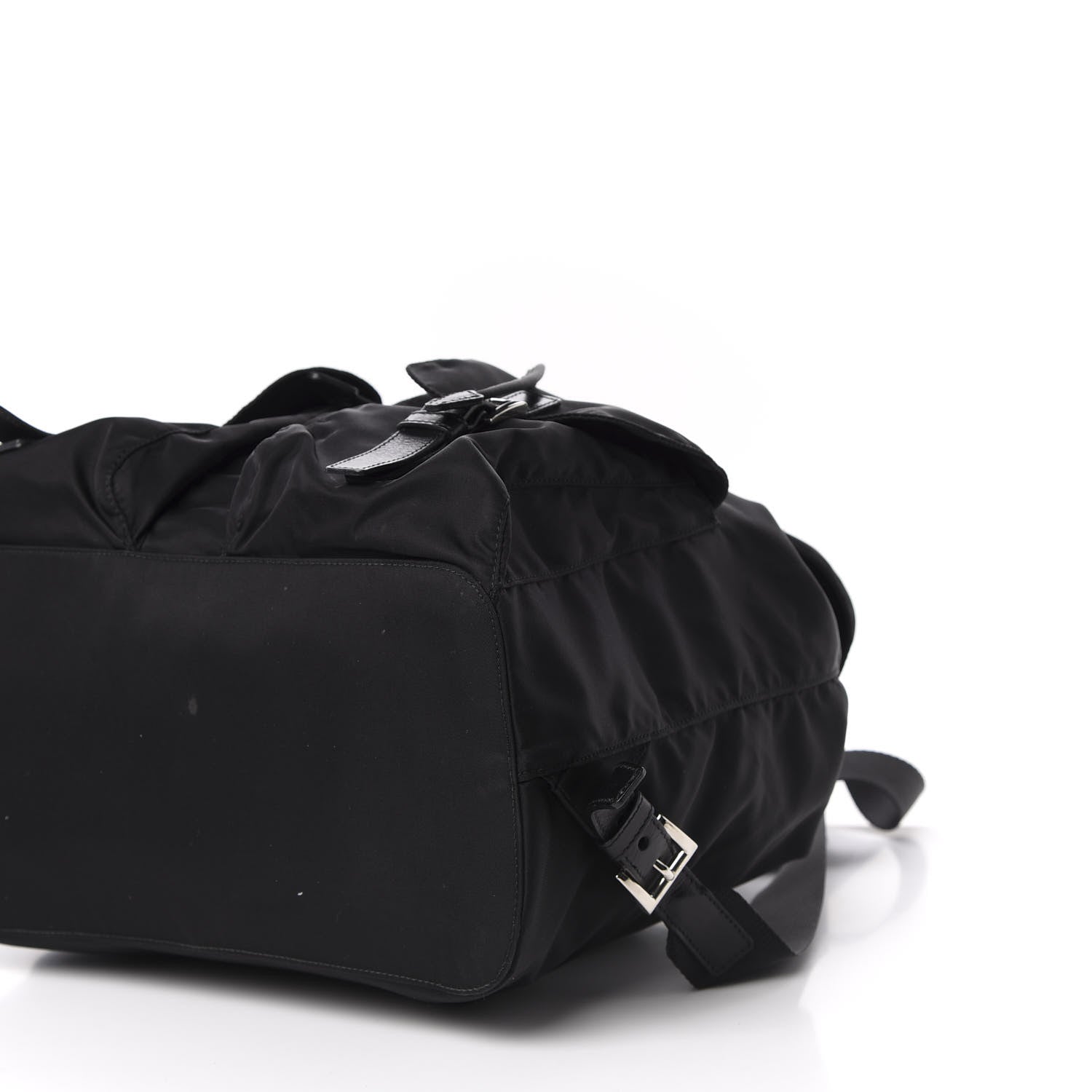 Prada Nylon Vela Medium Backpack Black 6 of 9