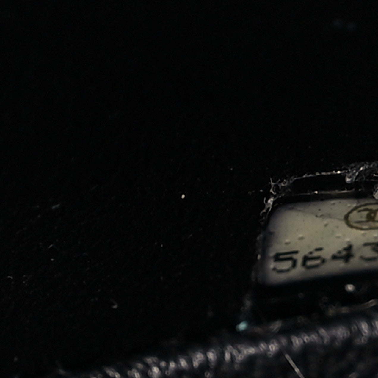 Caviar Quilted Medallion Tote Black