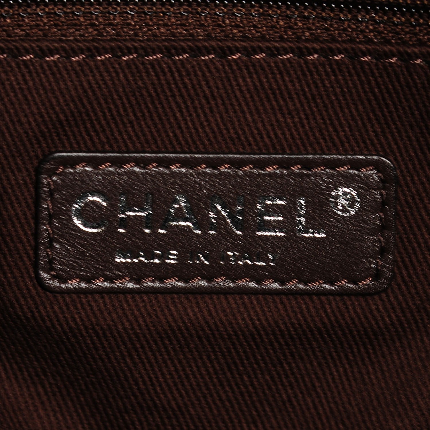 Chanel Canvas Large Deauville Tote Ecru 6 of 7