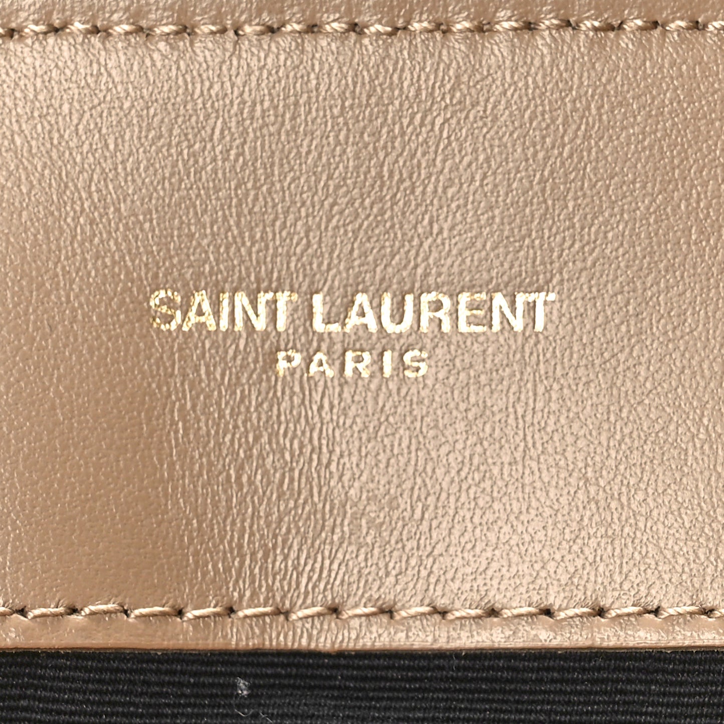 Calfskin Y Quilted Monogram Medium Loulou Chain Satchel Dark Latte