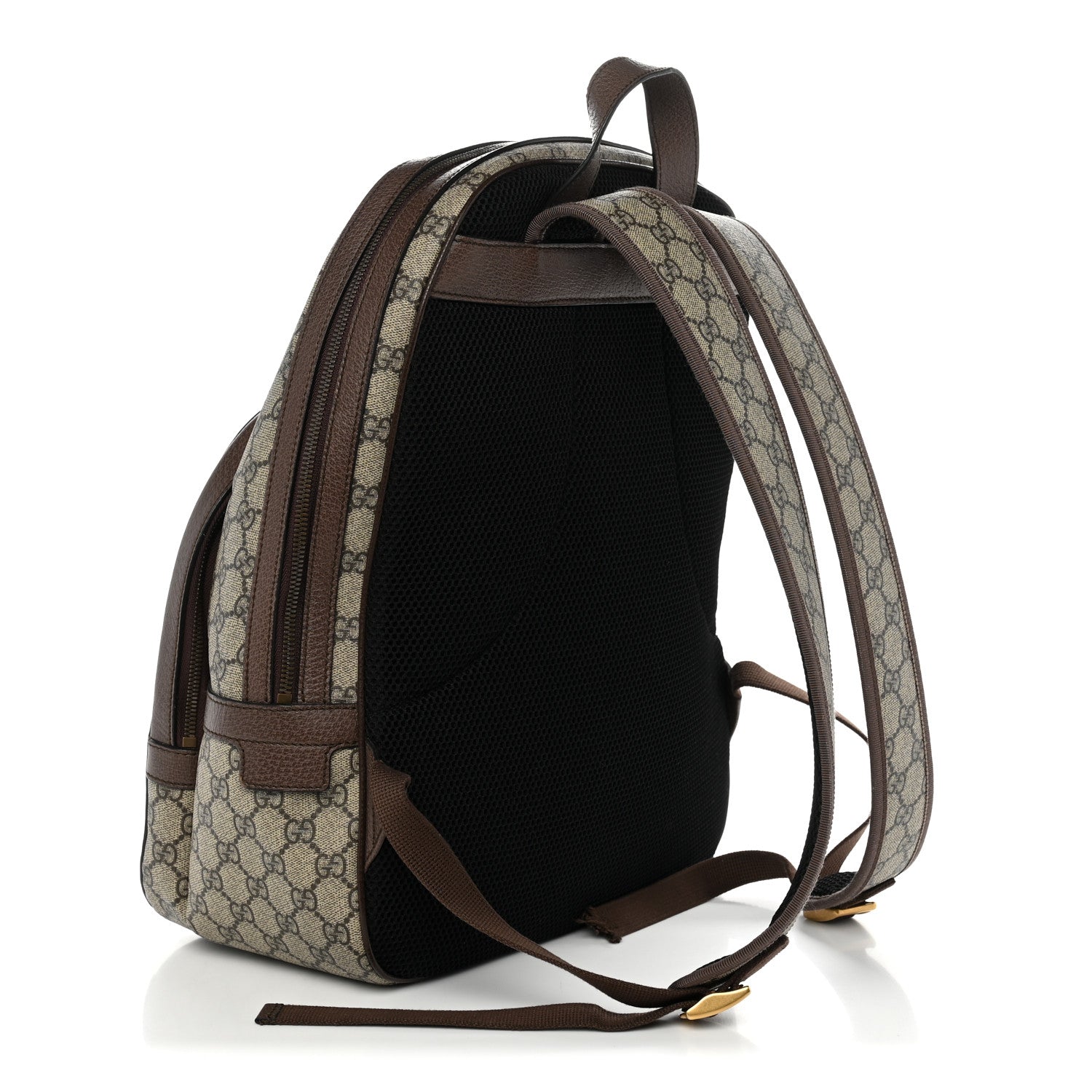 Gucci GG Supreme Monogram Medium Ophidia Day Backpack Brown 2 of 11