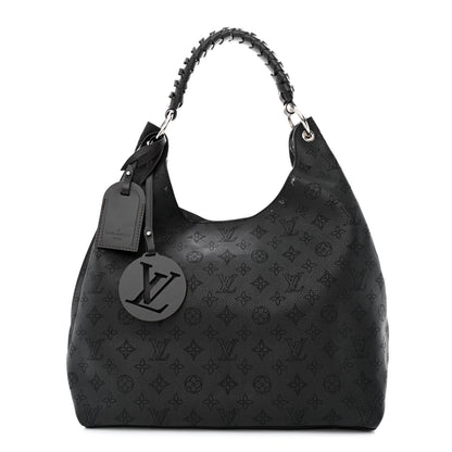Louis Vuitton Mahina Carmel Hobo Black 1 of 9