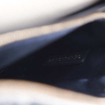 Christian Dior Oblique Saddle Chain Pouch Blue 7 of 9