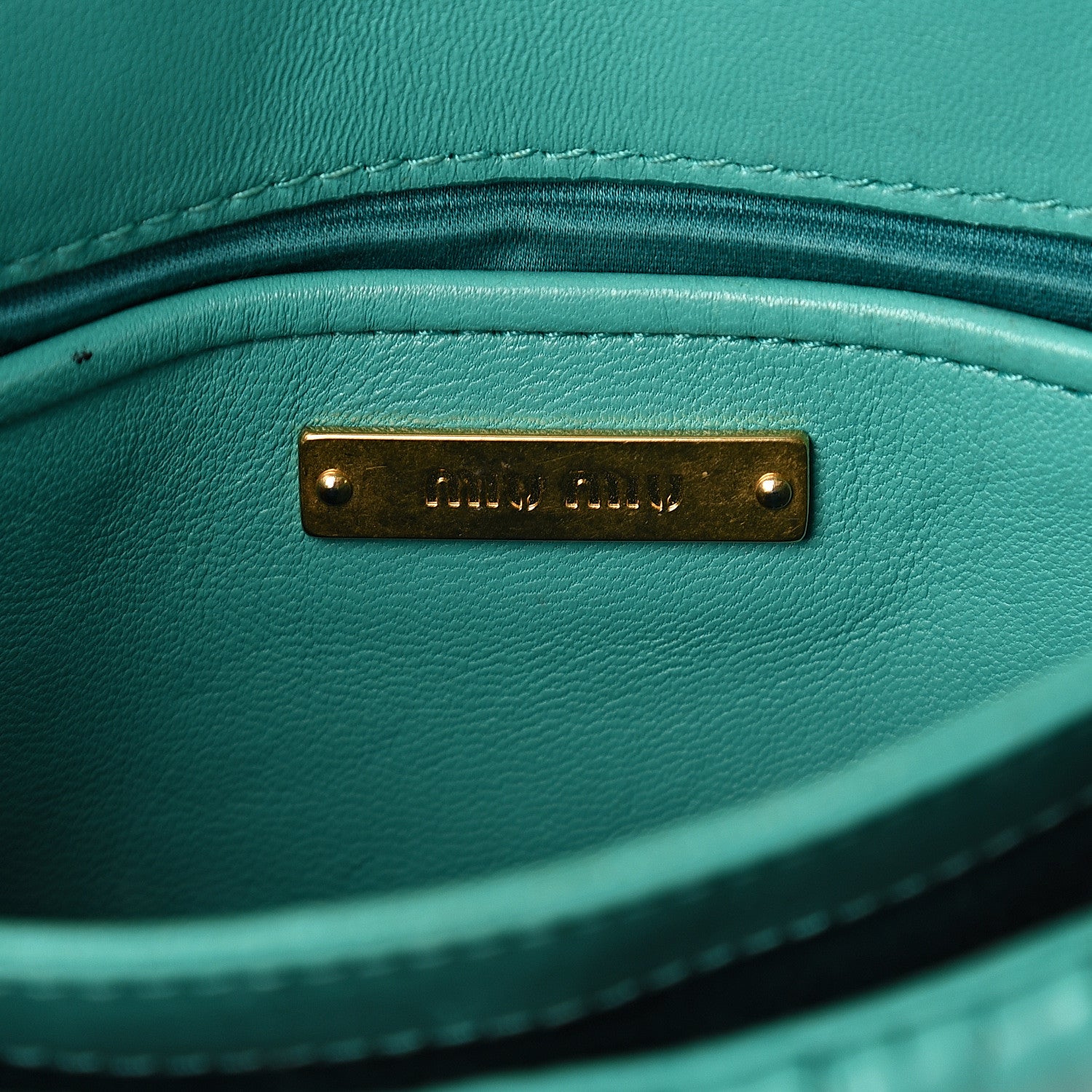 Miu Miu Nappa Matelasse Crossbody Giada 5 of 13