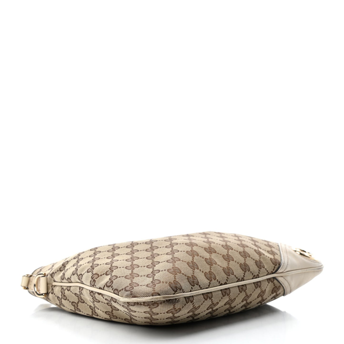 Monogram Medium New Britt Hobo Off White