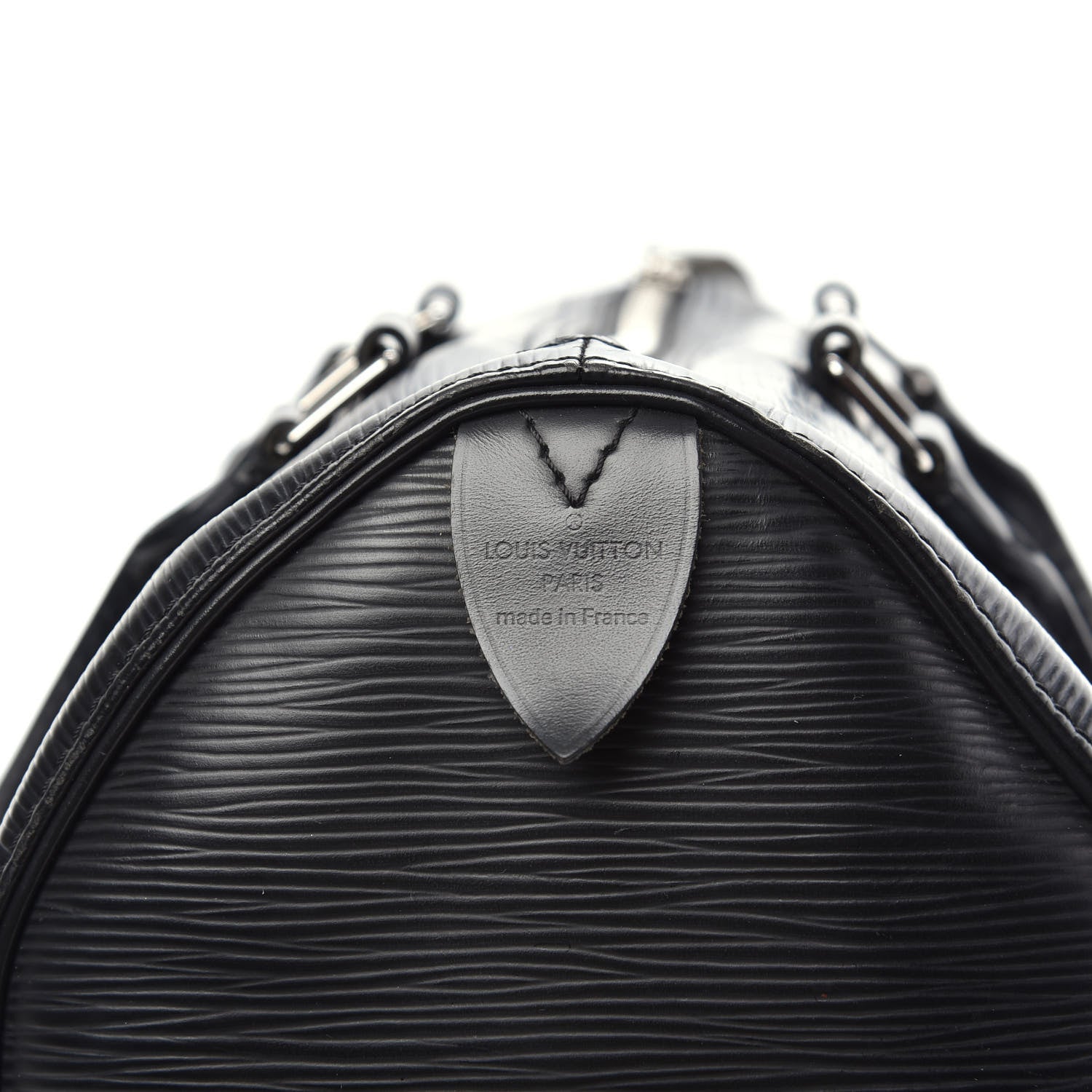 Louis Vuitton Epi Speedy 25 Black 6 of 12