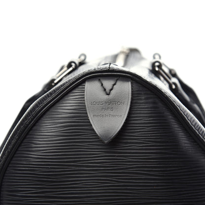 Louis Vuitton Epi Speedy 25 Black 6 of 12