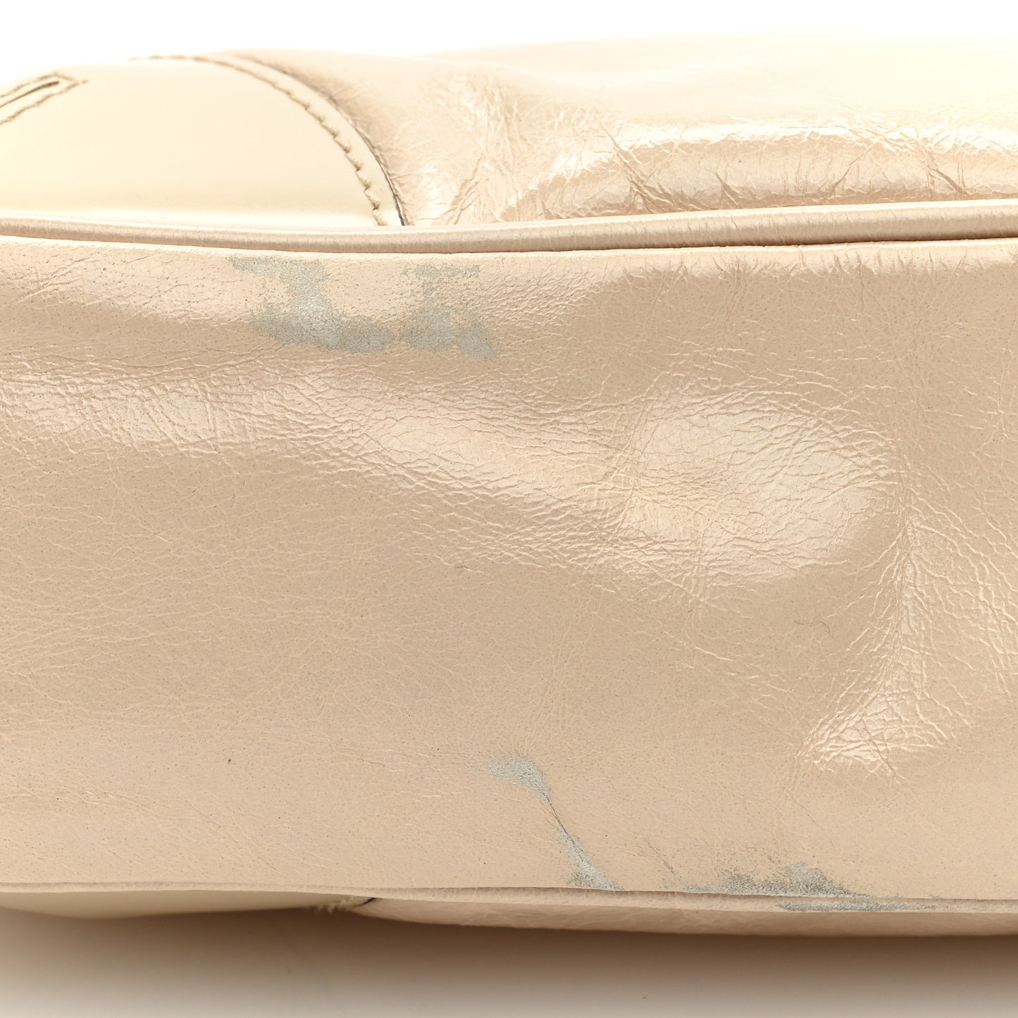 Soft Lux Calfskin Re-Edition 2002 Shoulder Bag Travertine