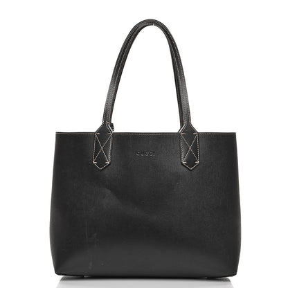 Gucci GG Supreme Monogram Small Reversible Tote Beige Black 3 of 11