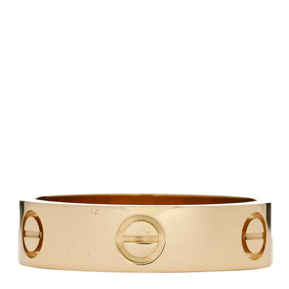 Cartier 18K Yellow Gold 5.5mm LOVE Ring 60 9.25 1 of 5