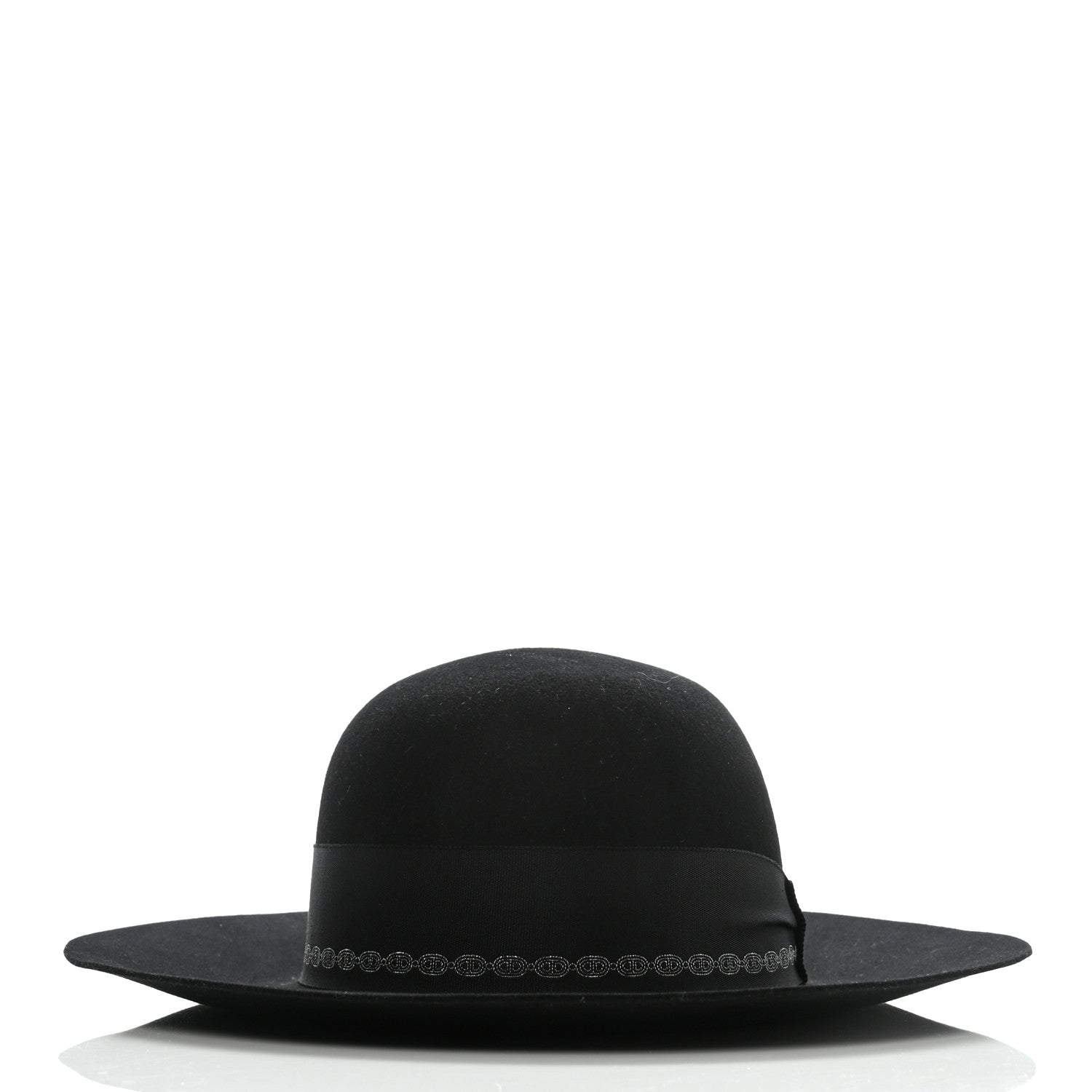 Hermes Rabbit Felt Betty Hat 58 Black 6 of 9