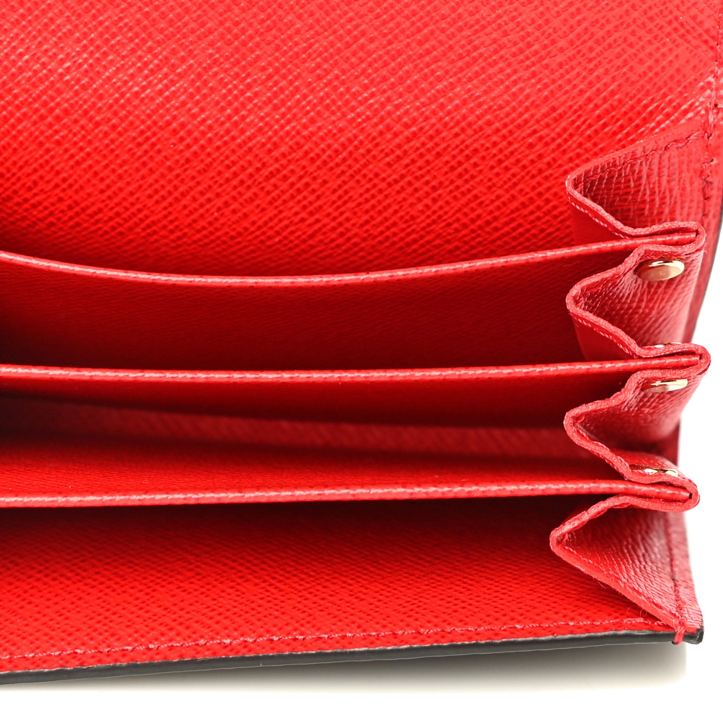 Monogram Sarah Multicartes Coquelicot