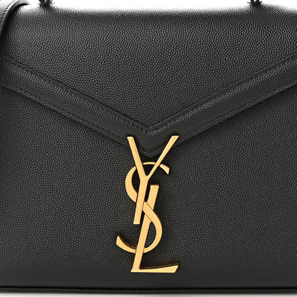 Saint Laurent Grain de Poudre Mini Classic Monogram Cassandra Top Handle Black 7 of 9