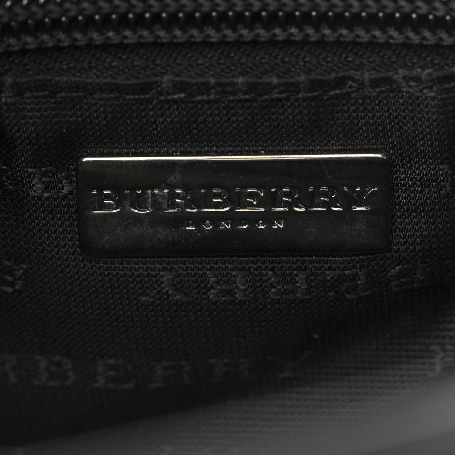 Burberry Vintage Check Shoulder Bag Black 6 of 10
