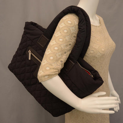 Chanel Nylon Coco Cocoon Tote Black 2 of 8