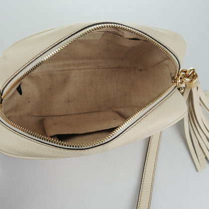 Gucci Pebbled Calfskin Small Soho Disco Bag Off White 5 of 11