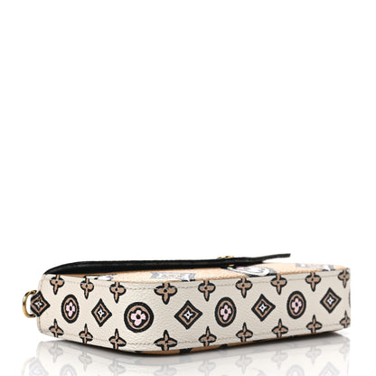 Louis Vuitton Monogram Wild At Heart Felicie Strap & Go Arizona Creme 4 of 8