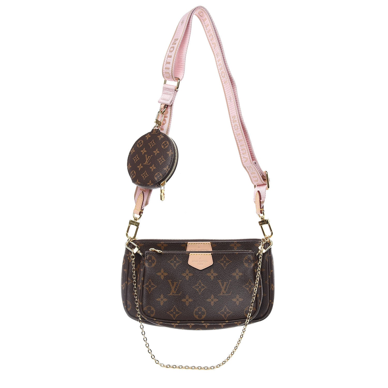 Louis Vuitton Monogram Multi Pochette Accessories Rose Clair 1 of 16