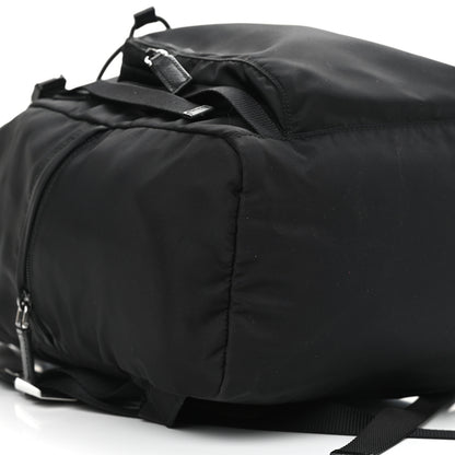Prada Tessuto Nylon Montagna Double Buckle Backpack Black 9 of 10