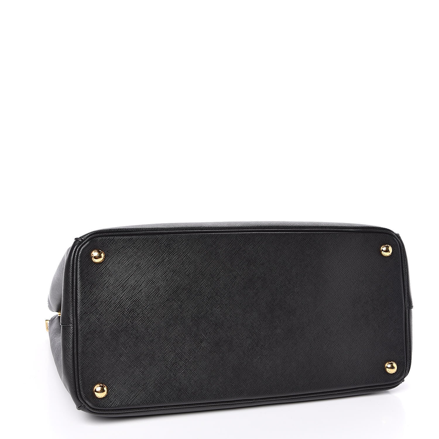 Prada Saffiano Medium Galleria Double Zip Tote Black 4 of 9