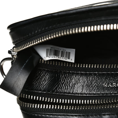 Marc Jacobs Natural Grain Calfskin Quilted The Softshot 21 Bag Black 7 of 14