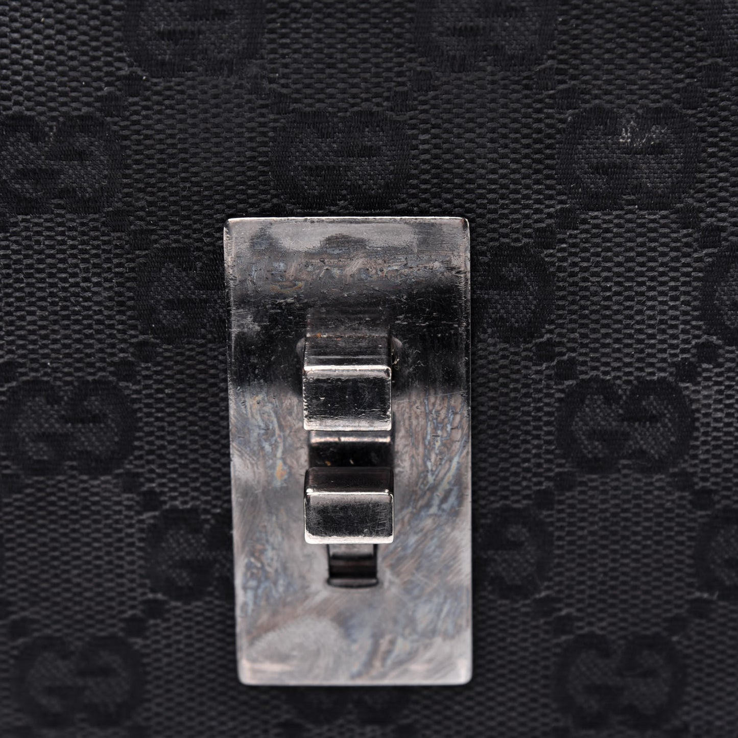 Monogram Bamboo Bullet Bag Black