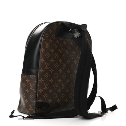 Louis Vuitton Monogram Macassar Josh Backpack 3 of 9