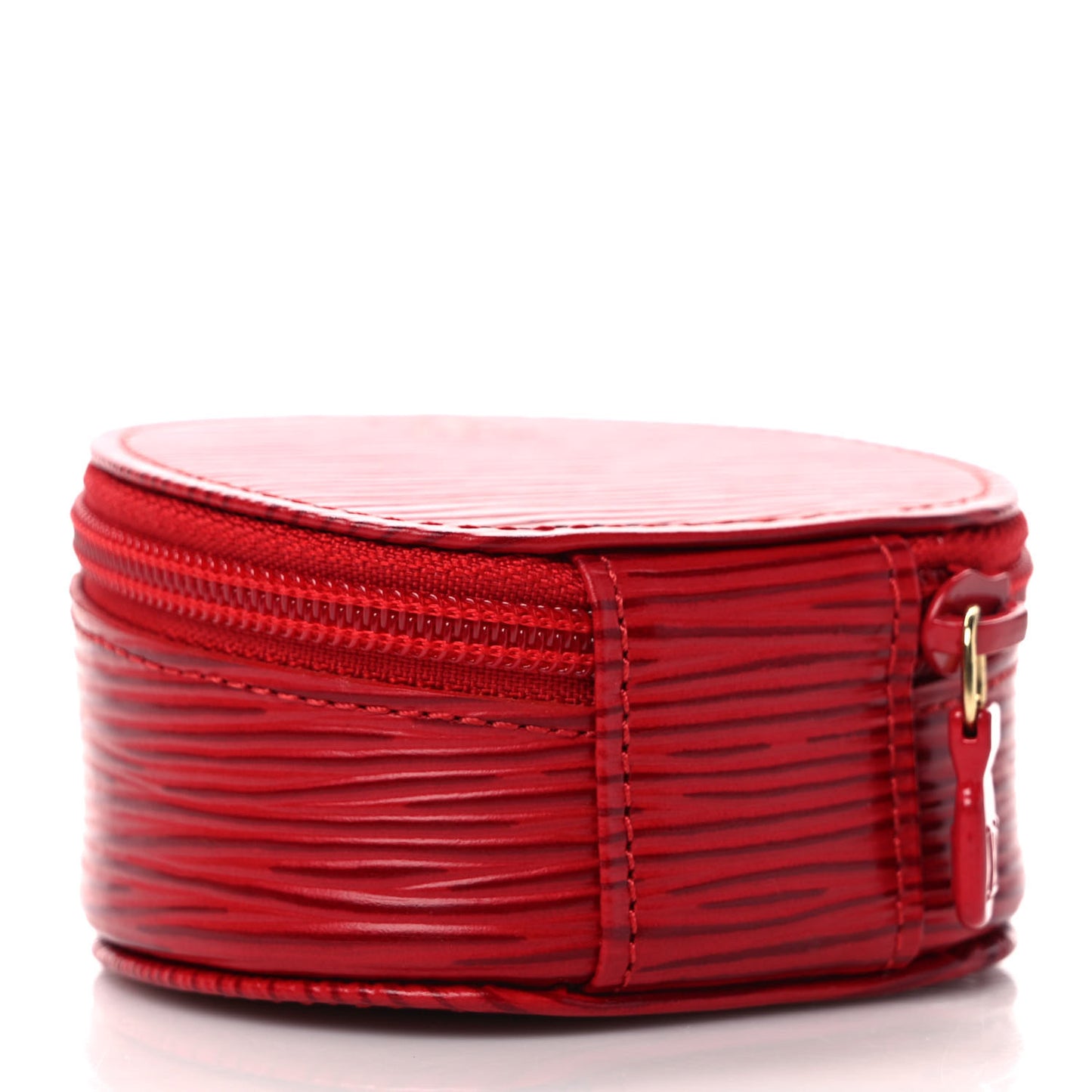 Epi Ecrin Bijoux 8cm Jewelry Box Case Castillan Red