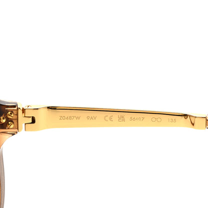 Louis Vuitton Petit Soupcon Cat Eye Sunglasses Z0487W Brown 6 of 9
