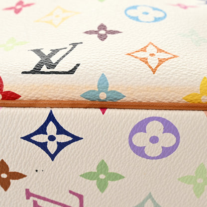 Louis Vuitton LOUIS VUITTON Monogram Multicolor Trouville White 12 of 12