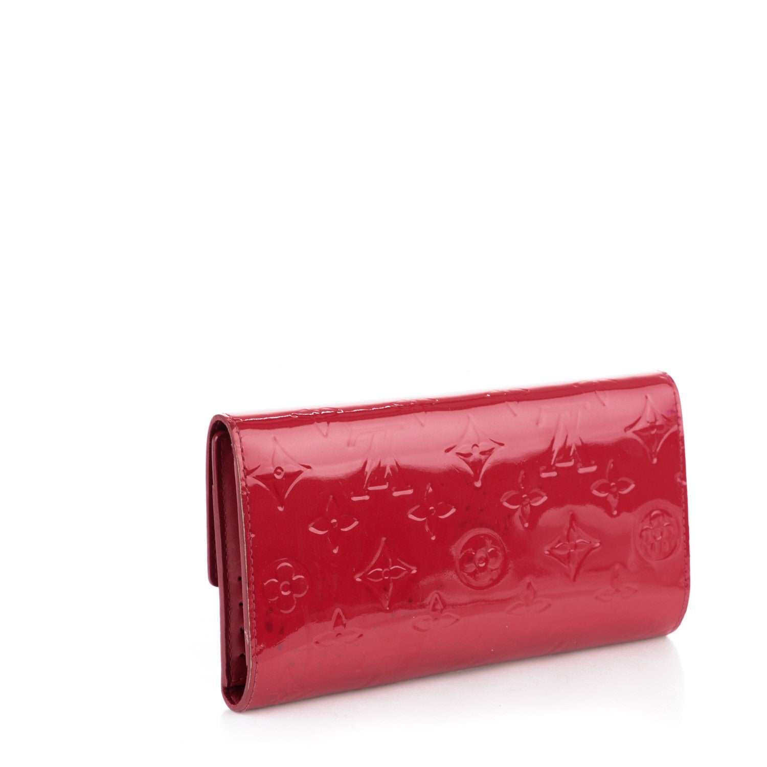Louis Vuitton Vernis Porte Tresor International Wallet Pomme D'Amour 3 of 11