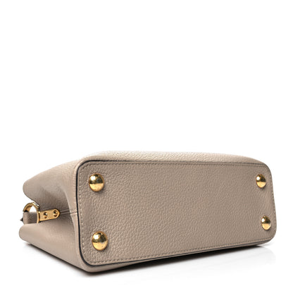 Louis Vuitton Taurillon Capucines BB Galet 4 of 14