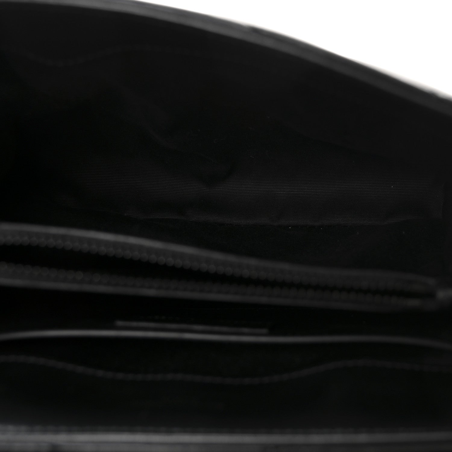 Saint Laurent Calfskin Y Quilted Monogram Monochrome Small Loulou Chain Satchel Black 5 of 10