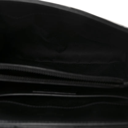 Saint Laurent Calfskin Y Quilted Monogram Monochrome Small Loulou Chain Satchel Black 5 of 10