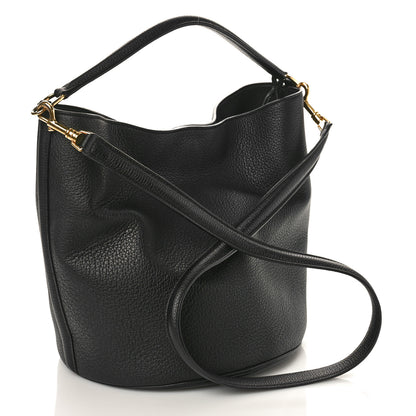 Celine Supple Grained Calfskin Bucket 16 Bag Black 4 of 8