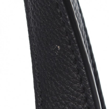 Celine Baby Grained Calfskin Medium Tri-Fold Bag Black 8 of 11