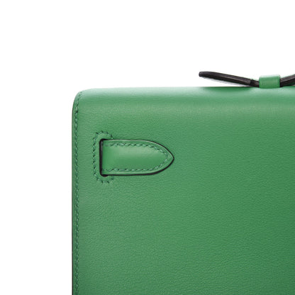 Hermes Swift Kelly Cut Clutch Pochette Bambou 14 of 17
