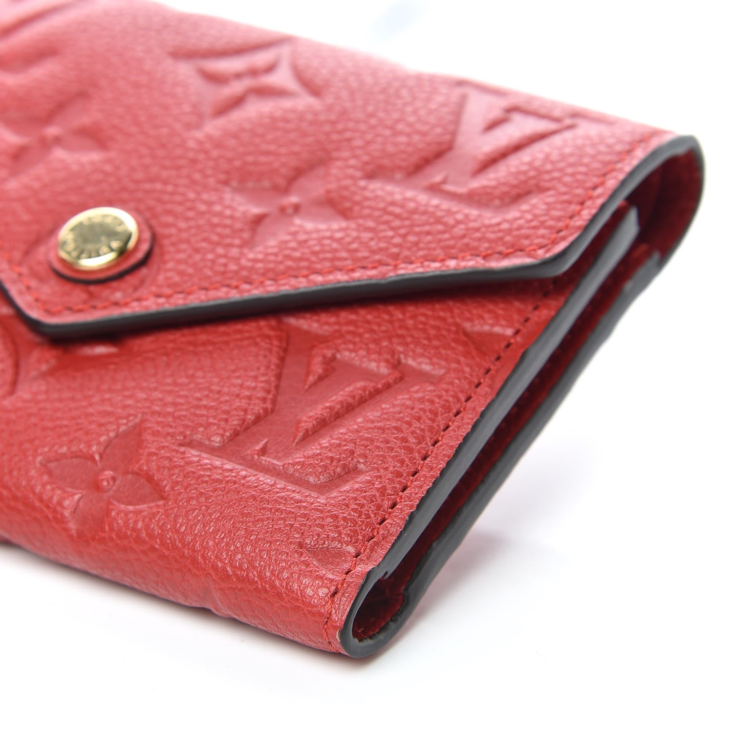Louis Vuitton Empreinte Victorine Wallet Cherry 6 of 10