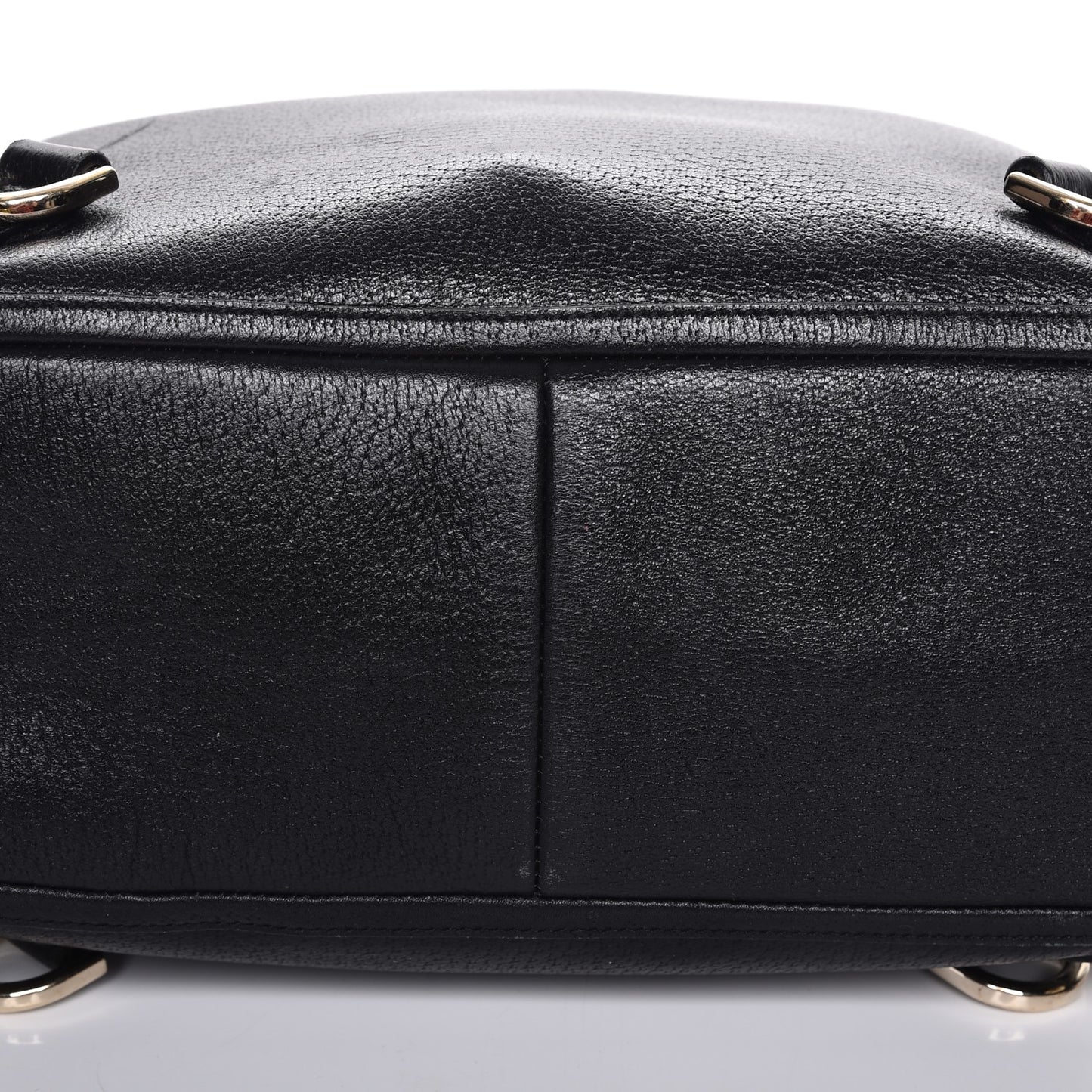 Calfskin Abbey Tote Black