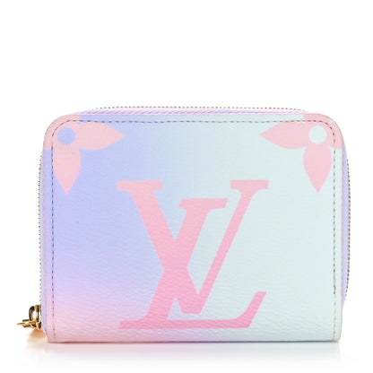 Louis Vuitton Monogram Giant Spring In The City Zippy Coin Purse Sunrise Pastel 1 of 10