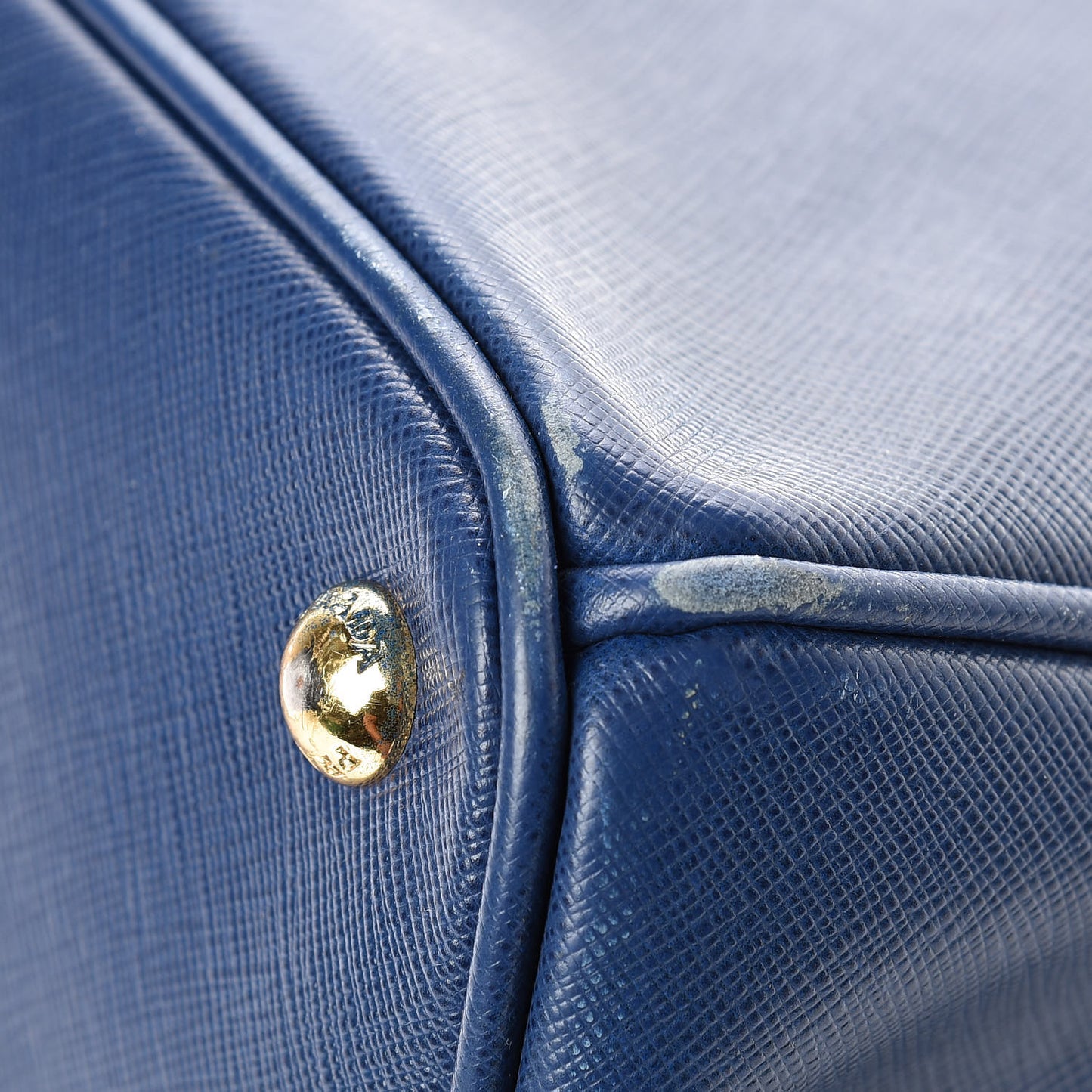 Saffiano Lux Large Tote Bluette