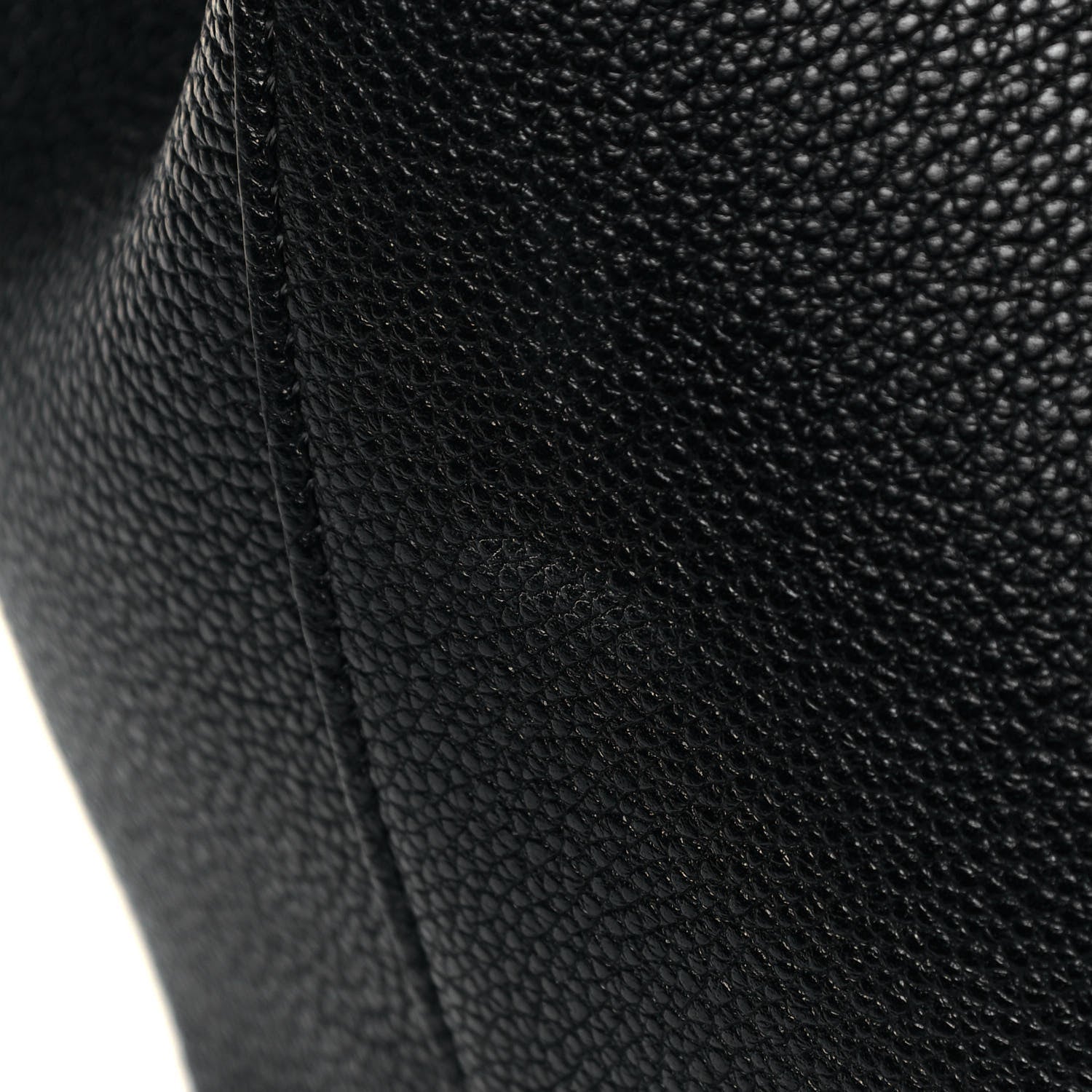 Celine Soft Grained Calfskin Small Belt Cabas Phantom Black 11 of 12
