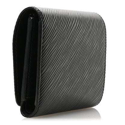 Louis Vuitton Epi Twist XS Wallet Black 3 of 9