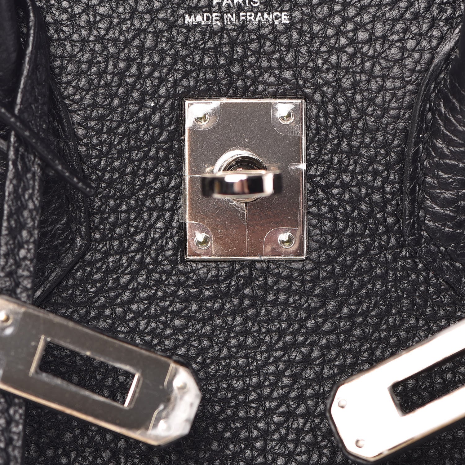 Hermes Togo Birkin 25 Black 13 of 34