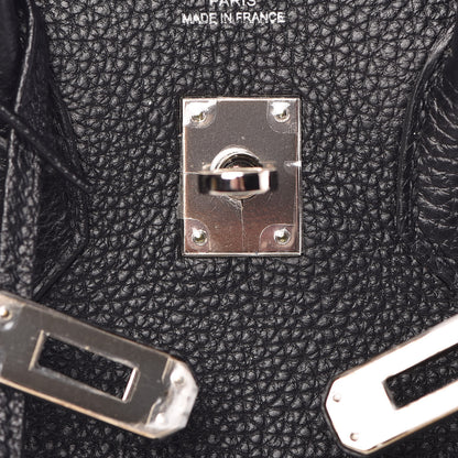 Hermes Togo Birkin 25 Black 13 of 34