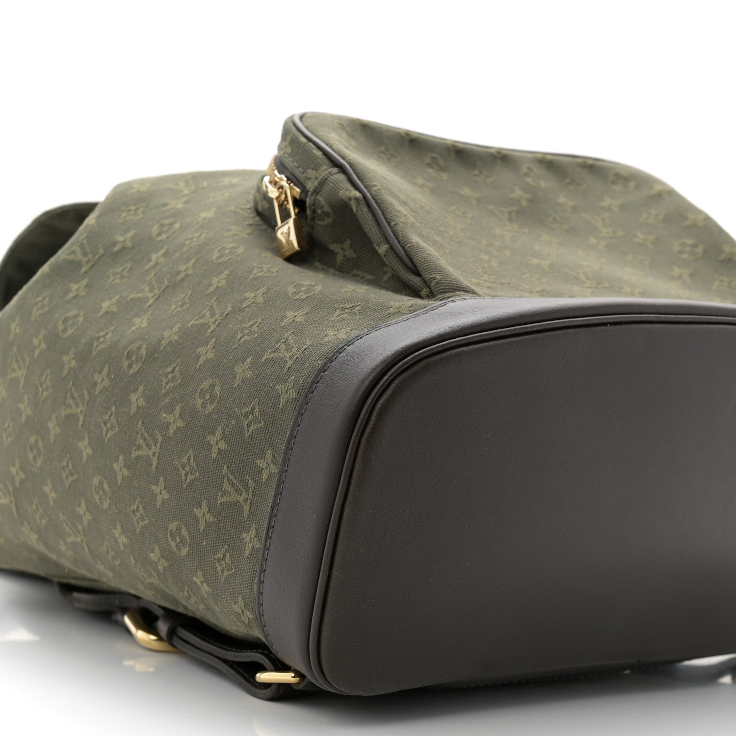 Louis Vuitton Mini Monogram Montsouris GM Backpack Kaki 9 of 10