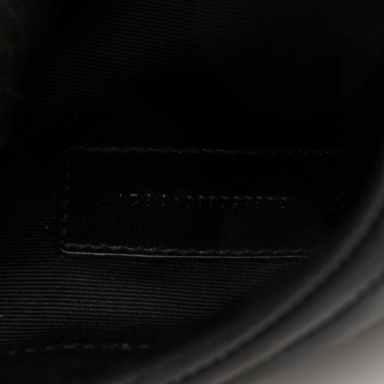 Saint Laurent Lambskin Monogram Loulou Puffer Pouch Clutch Black 5 of 7