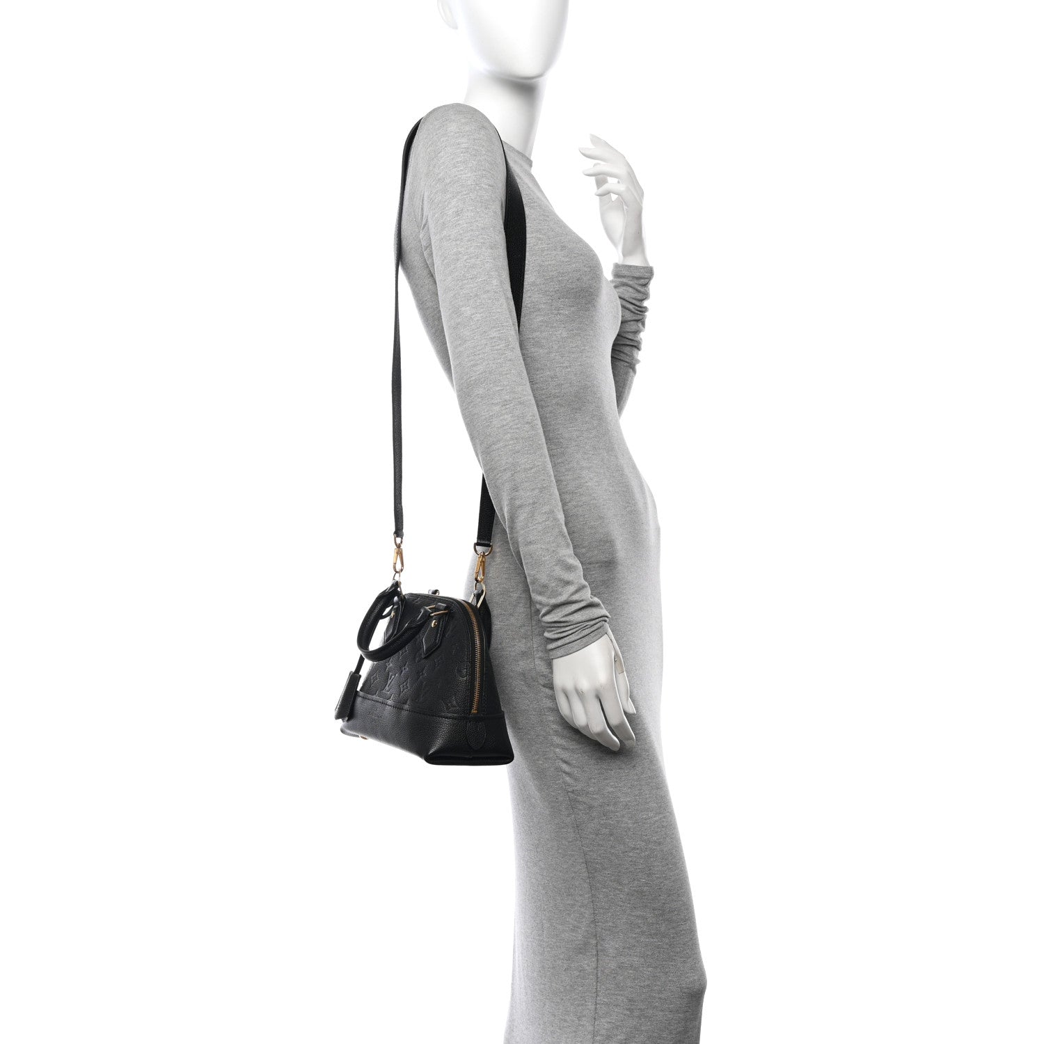 Louis Vuitton Empreinte Neo Alma BB Black 2 of 10